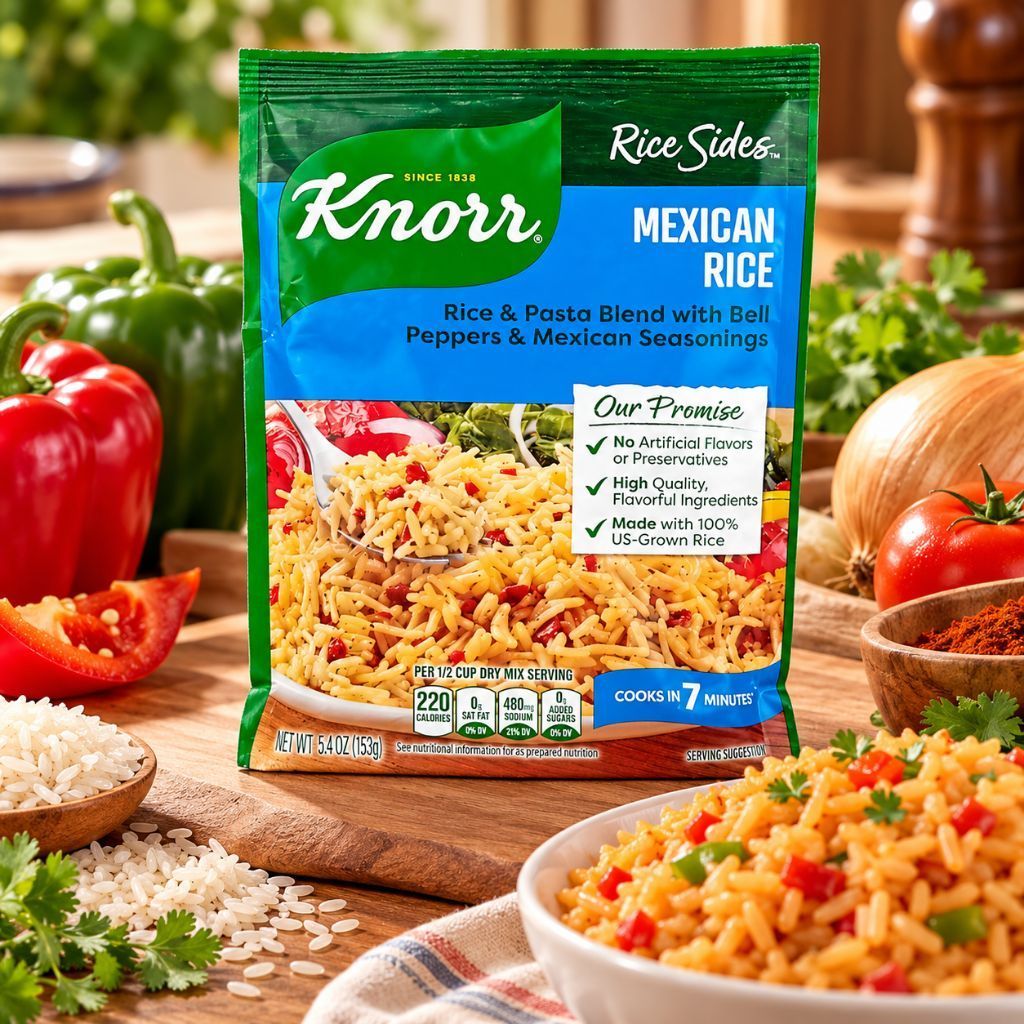 KNORR RICE SIDES MEXICAN RICE 5.4 OZ. | Shopee Philippines