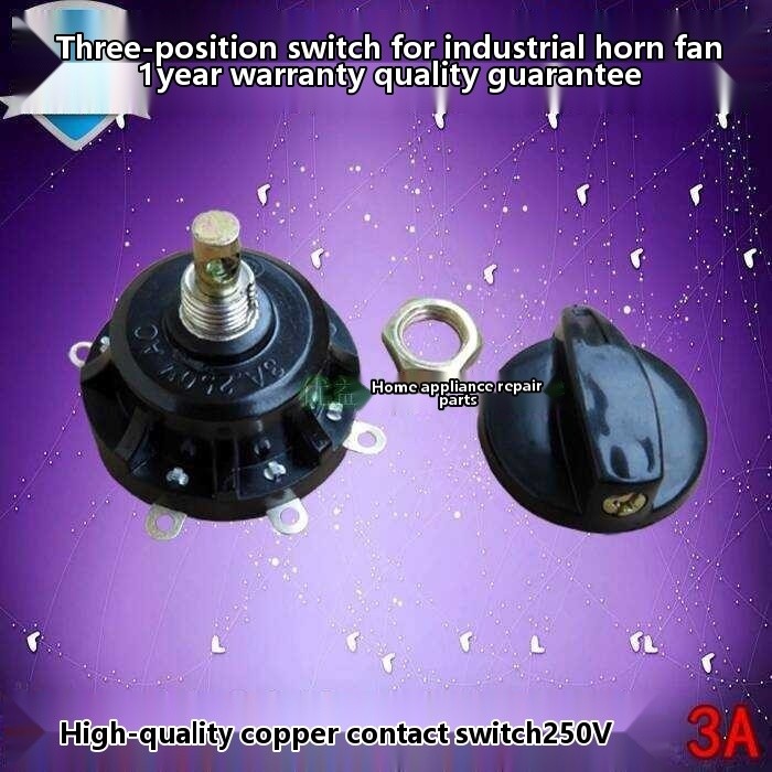 Electric Accessories Industrial Floor Horn Fan Gear Control Knob ...