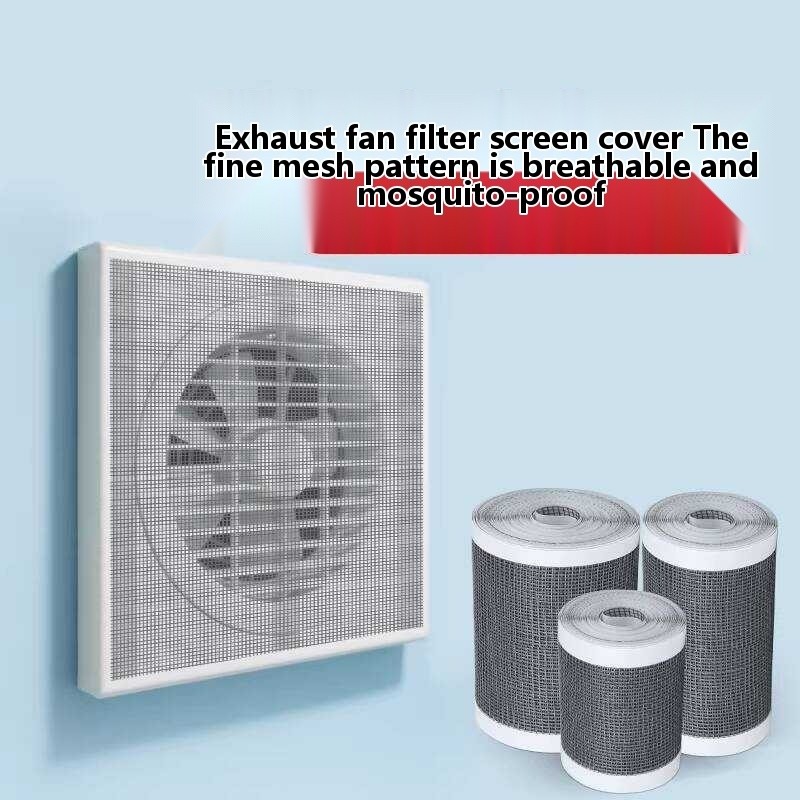 COD/Exhaust Fan Filt Kitchen Bathroom Ventilation Anti-Mosquito Inlet ...
