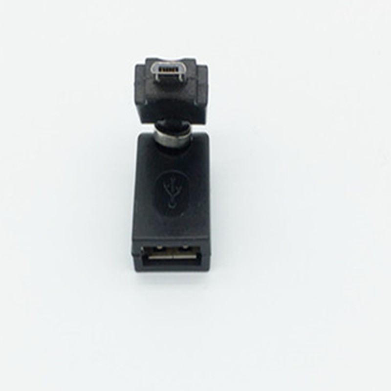 Micro USB to USB female OTG 360-degree rotating phone/USB flash drive ...