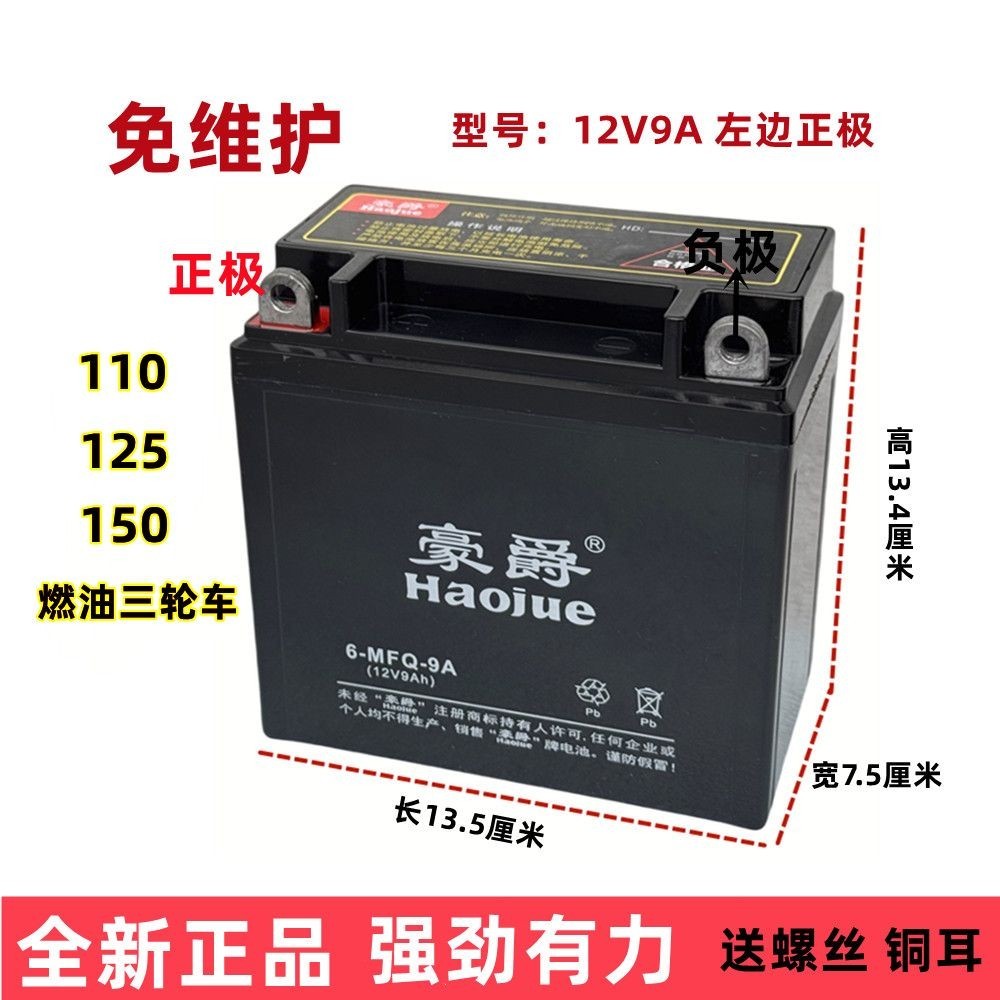 COD/ The 12V9A is a maintenance-free starting battery suitable for ...