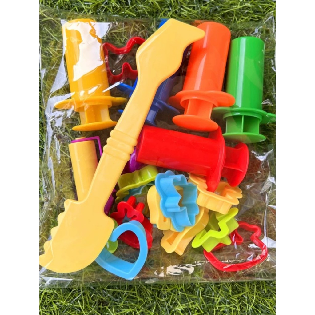 COD/ Kindergarten children's DIY craft activities: clay molds, flowers ...