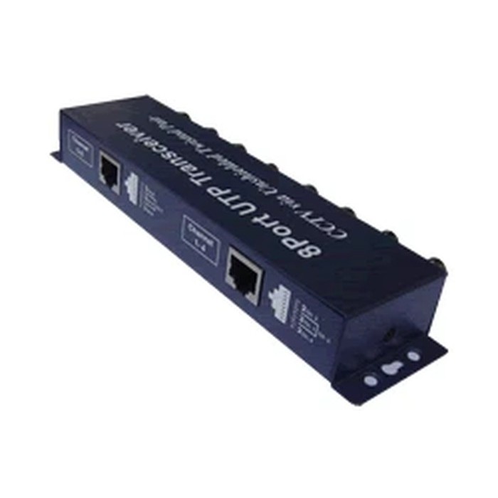 COD/ 8-channel passive twisted pair transmitter/RJ45 port/metal casing ...