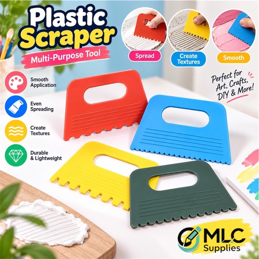 Texture Combs / Plastic Scraper (4pcs/set) | Shopee Philippines