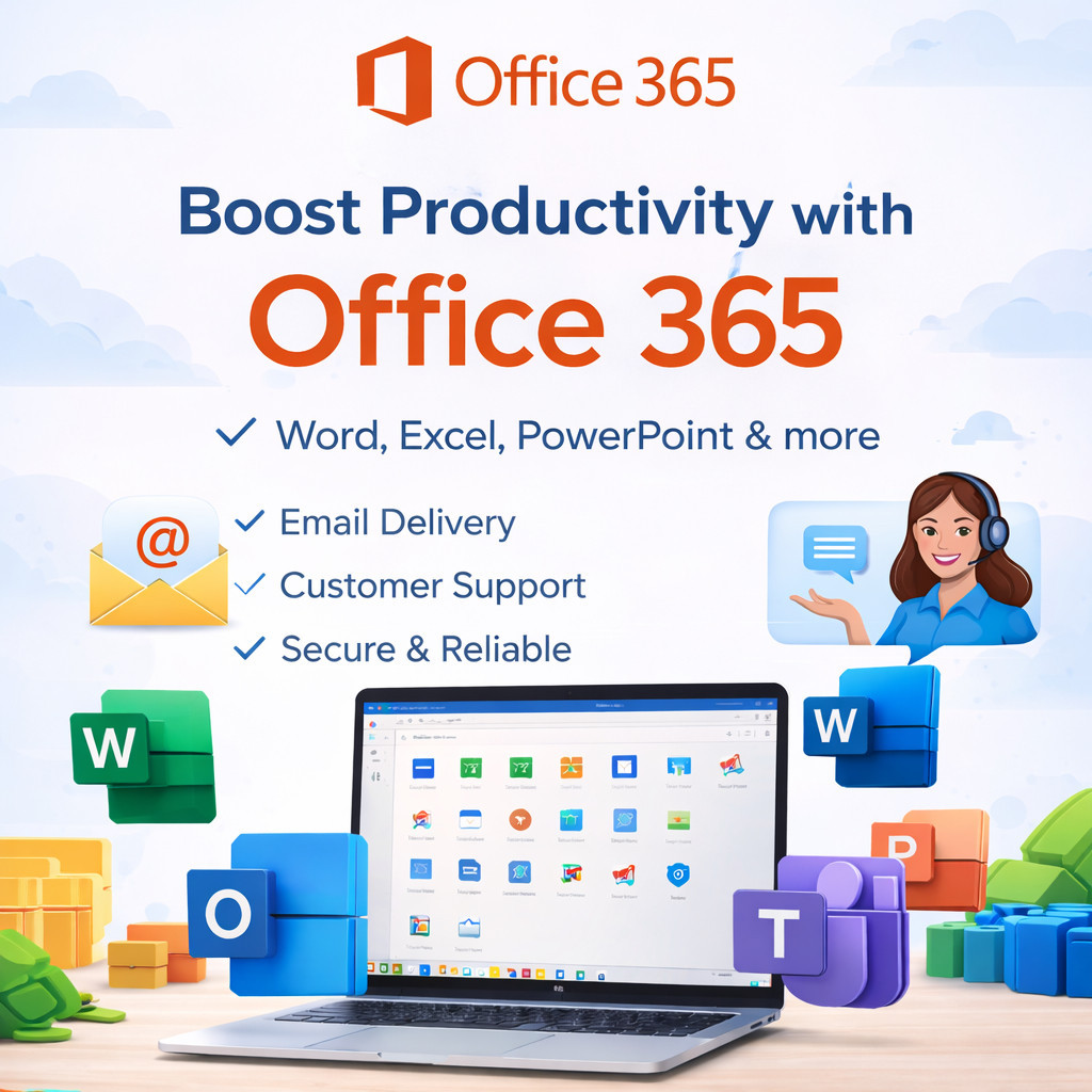 Original Office 365 COMPLETE APPS WORD EXCEL PPT PUBLISHER AND OTHERS ...