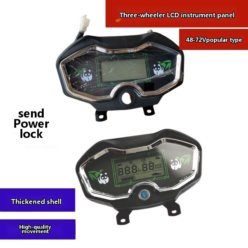 COD/Electric vehicle instrument panel battery gauge modification, LCD ...