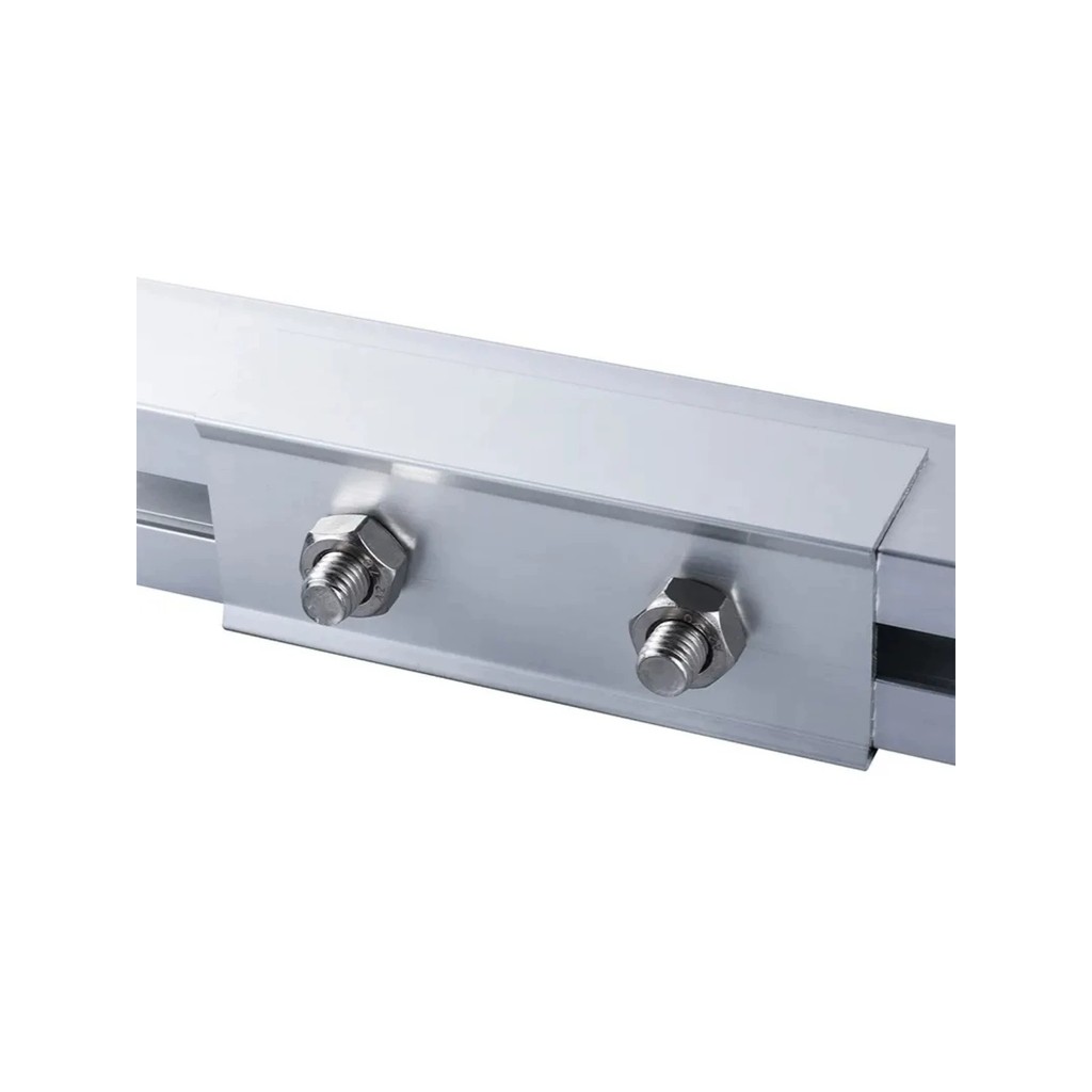 Aluminum alloy photovoltaic purlin splicing parts, solar aluminum guide ...