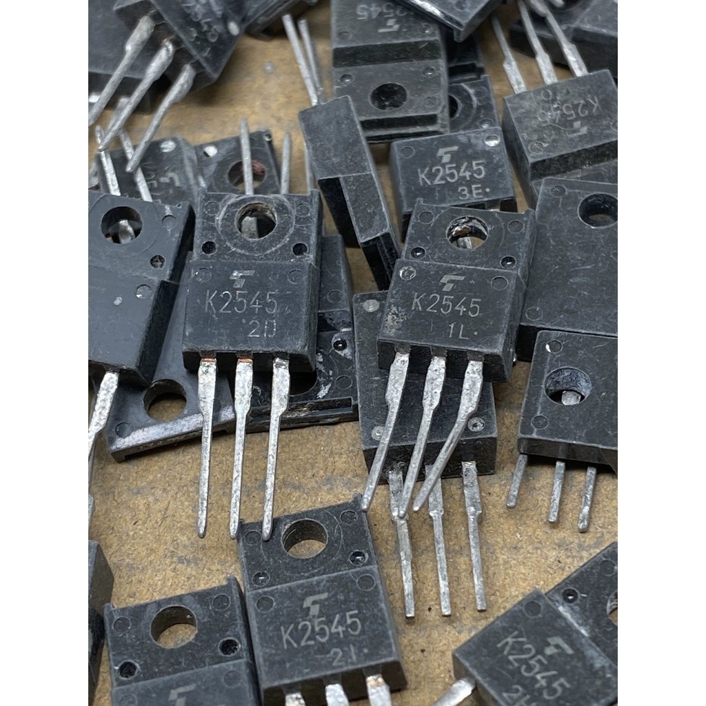 69 pieces, disassembled imported K2545 field effect triode, 2Sk2545 ...