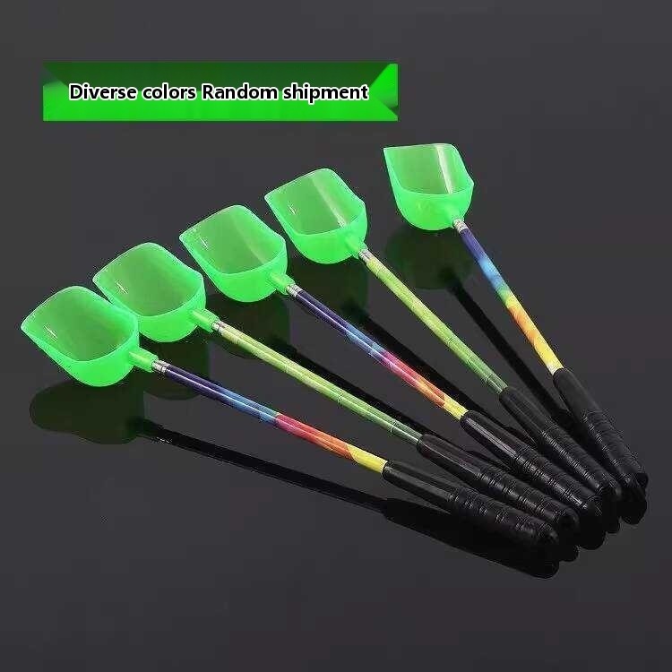 Retractable Spoon Stainless Steel Three-Section Long-Distance Bait ...