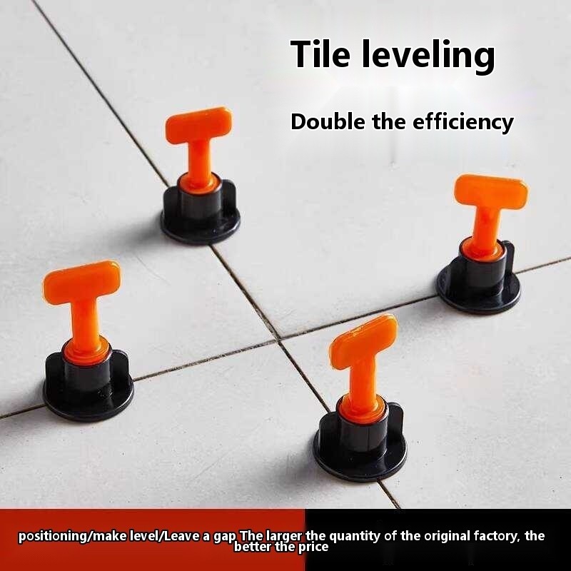 Leveler Cross Clamp Steel Needle Adjustment Positioning Floor Tile ...