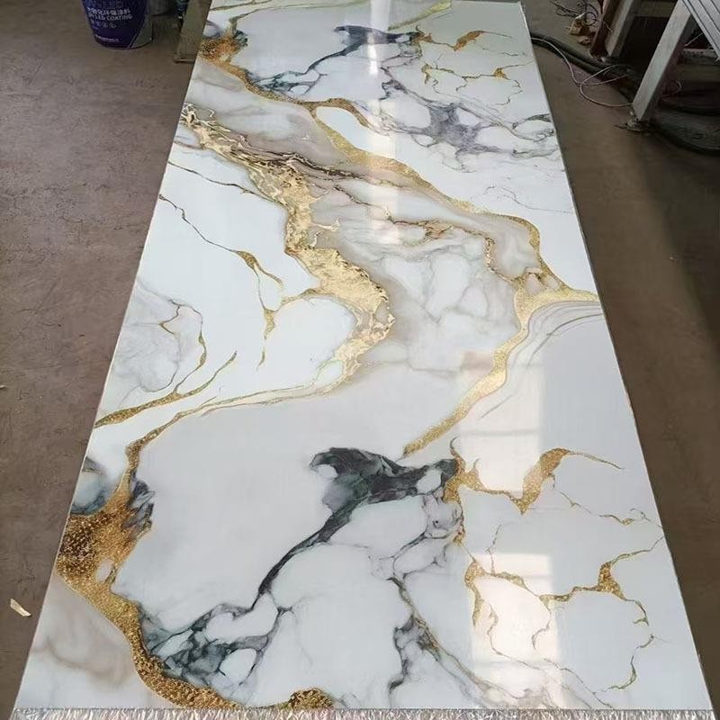 ️ UV board TV background wall, paint-free wall panels, waterproof ...