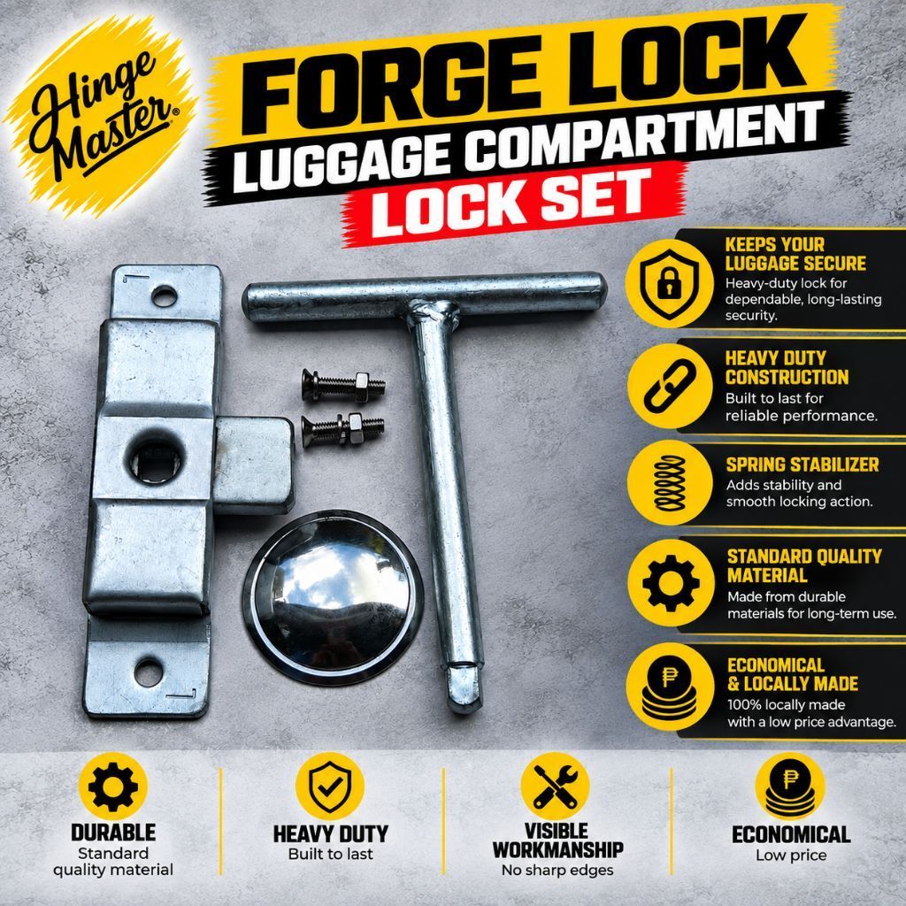 Forge lock, T-lock, Luggage Compartment lock for Bus | Shopee Philippines