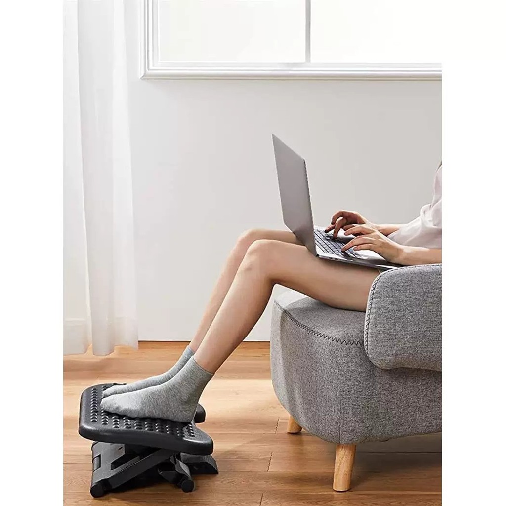 Office footstool, footrest, footrest under desk, adjustable footrest ...