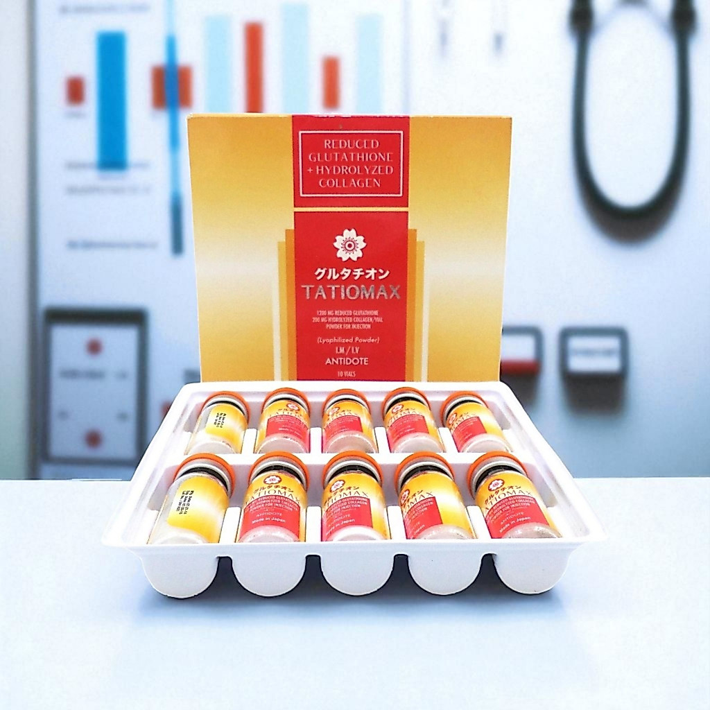 tatiomax gold iv glutathione review box 10pcs orange non[bath soap] dermanation dermaperfection dermabest private label Flavor:Cacao Mint Lipotropic & B12 Injection