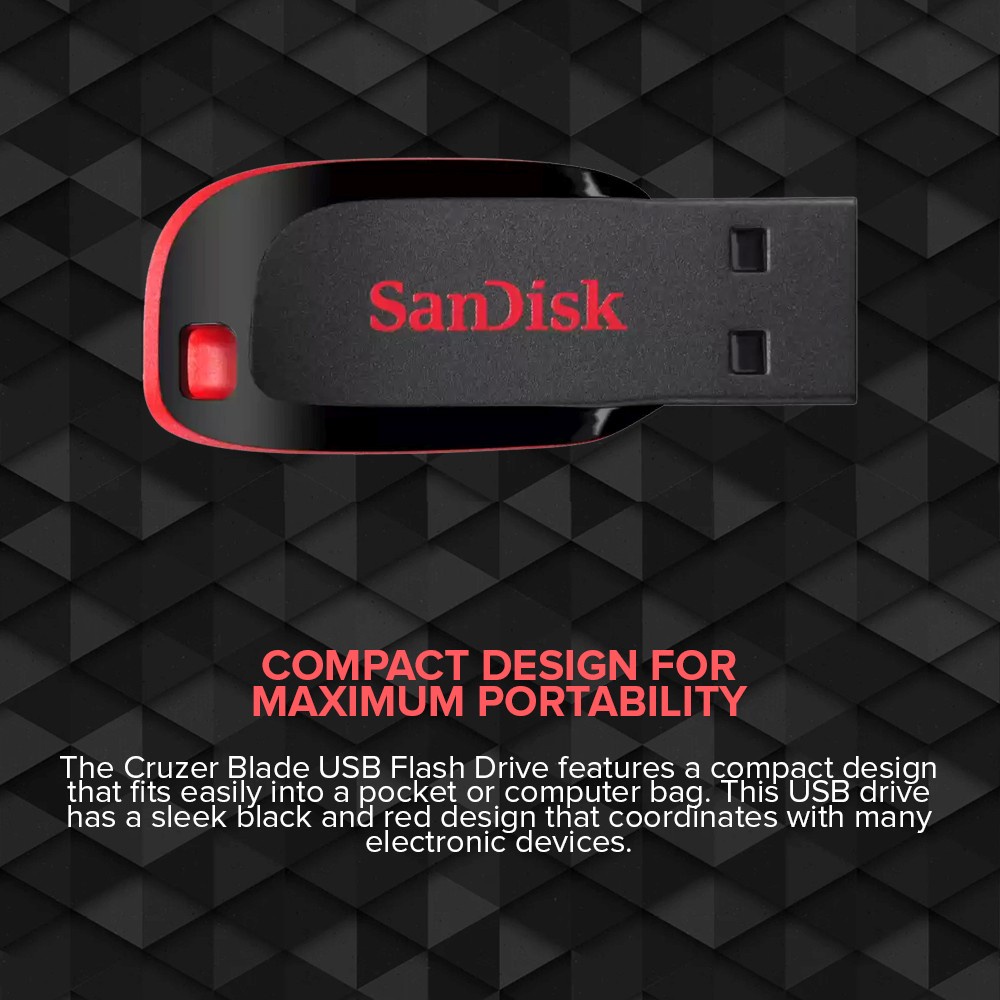 EasyPC | Sandisk Cruzer Blade SDCZ50-128G-B35 12gb USB Flashdrive ...