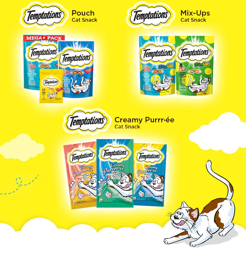 TEMPTATIONS Creamy Purrrr-ee 24g. Pack of 3 | Shopee Philippines