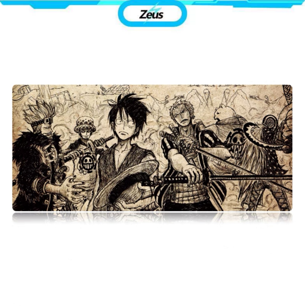 Zeus x One Piece ( X-1 ) Extended Mouse Mat / Mouse Pad For Gaming
