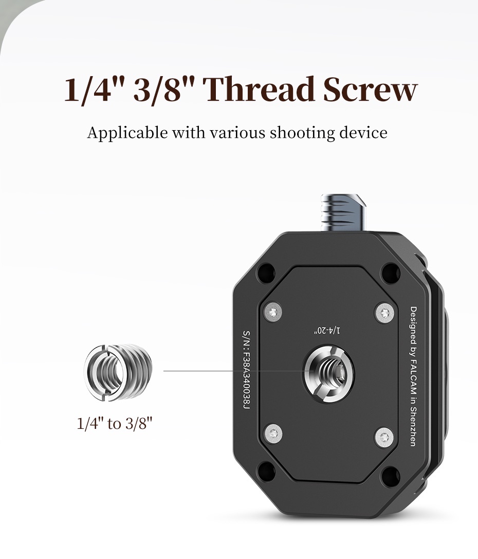 FALCAM F38 Series Quick Release System Camera Universal | Shopee ...