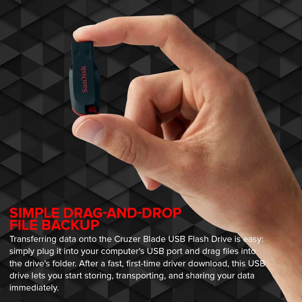 EasyPC | Sandisk Cruzer Blade SDCZ50-128G-B35 12gb USB Flashdrive ...