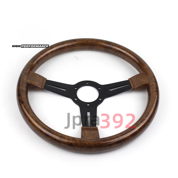 NARDI Universal Wood Grain Auto Racing Steering Wheel Drifting 14 inch ...