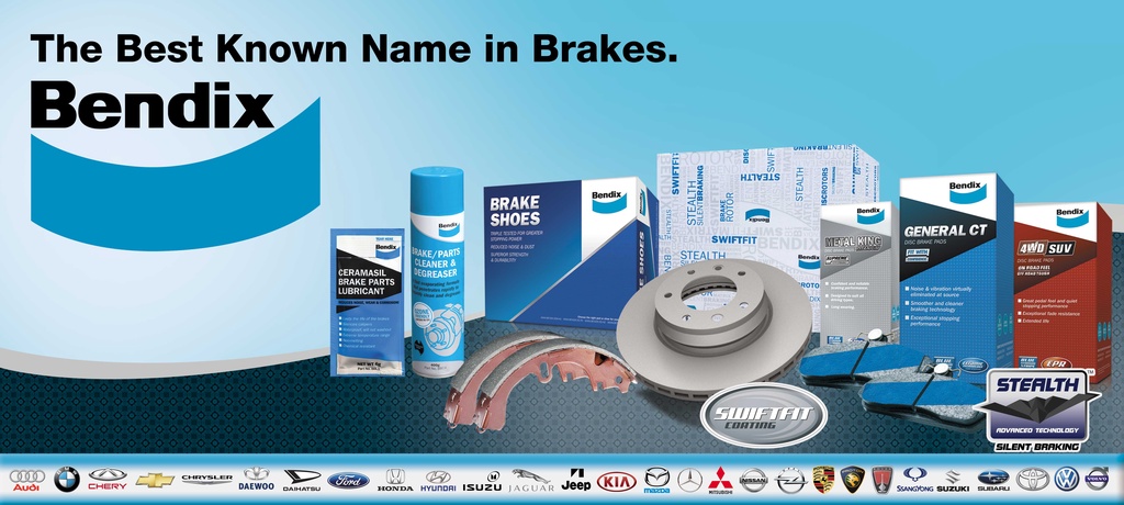 Prima Bendix Brake Pads Set Front for Honda City 2003-2007 and Civic ...