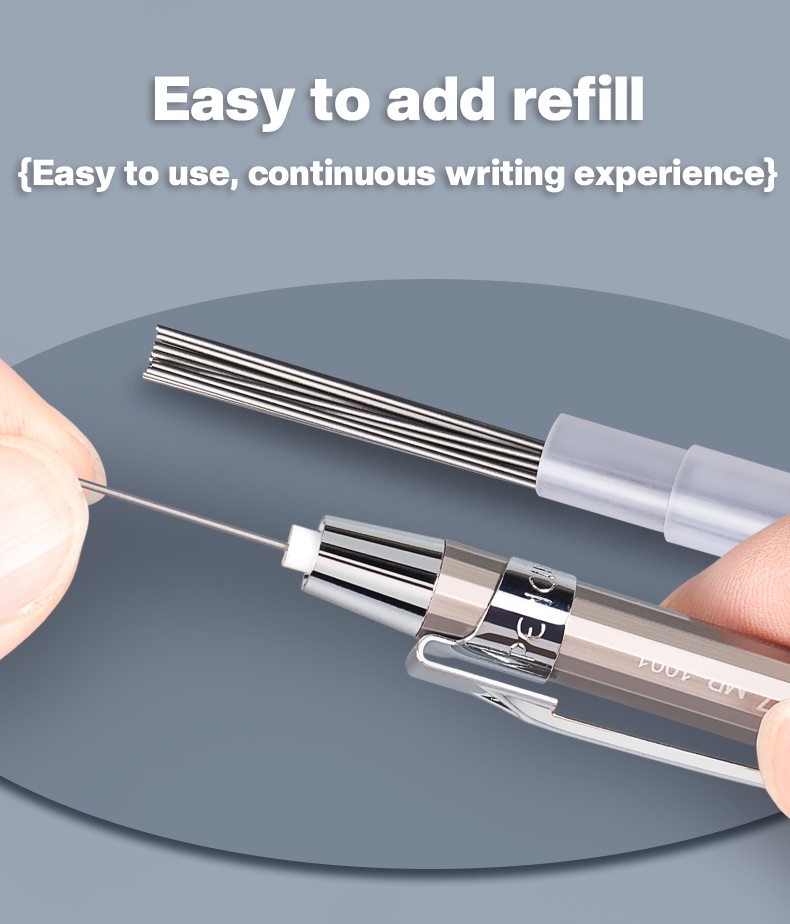 0.5/0.7mm Metal Mechanical Pencil 2B Automatic Pen Press Pen Automatic ...