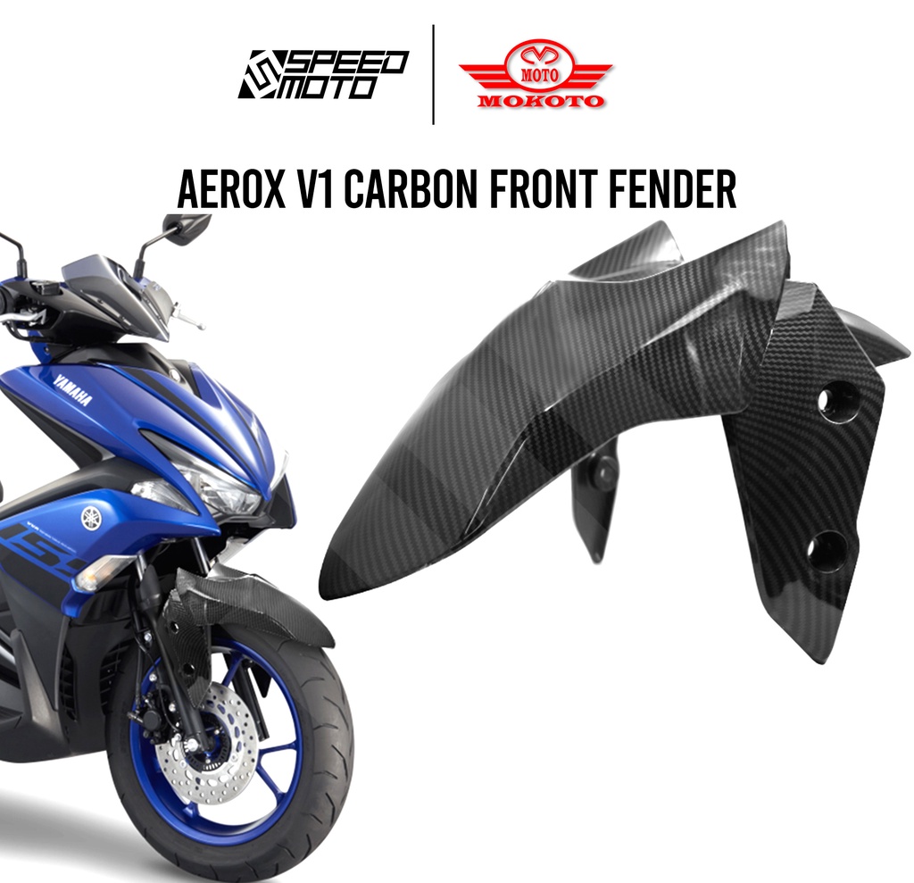 YAMAHA AEROX V1 IN DETACHABLE FRONT FENDER FOR AEROX V1 SPEEDMOTO MADE  IN THAILAND
