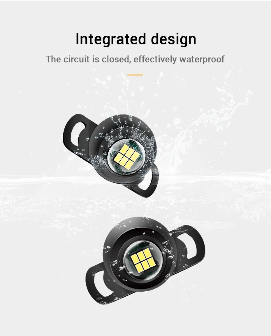 Universal Car LED Reverse Light Waterproof 24V 12V Super Bright Back Up ...