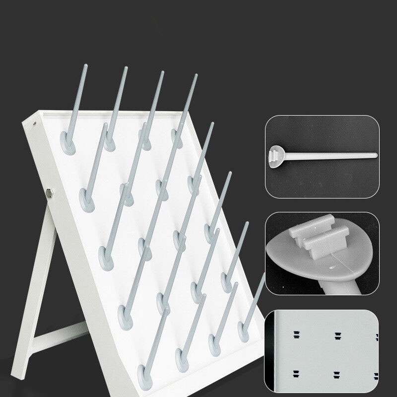 ROSENICE Laboratory Beaker Drying Holder Test Tube Drying Rack Tube Drying Draining Rack