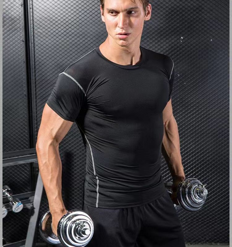 Men's Heat Trapping Shirt Sweat Body Shaper Vest Waist Slimmer Sauna Effect  Suits Shapewear Compression Top Gym T-Shirt Sleeves