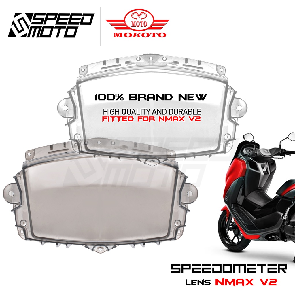 NMAX 2020 / 2021 SPEEDOMETER LENS CLEAR / SMOKE FOR YAMAHA NMAX V2 / V2 ...