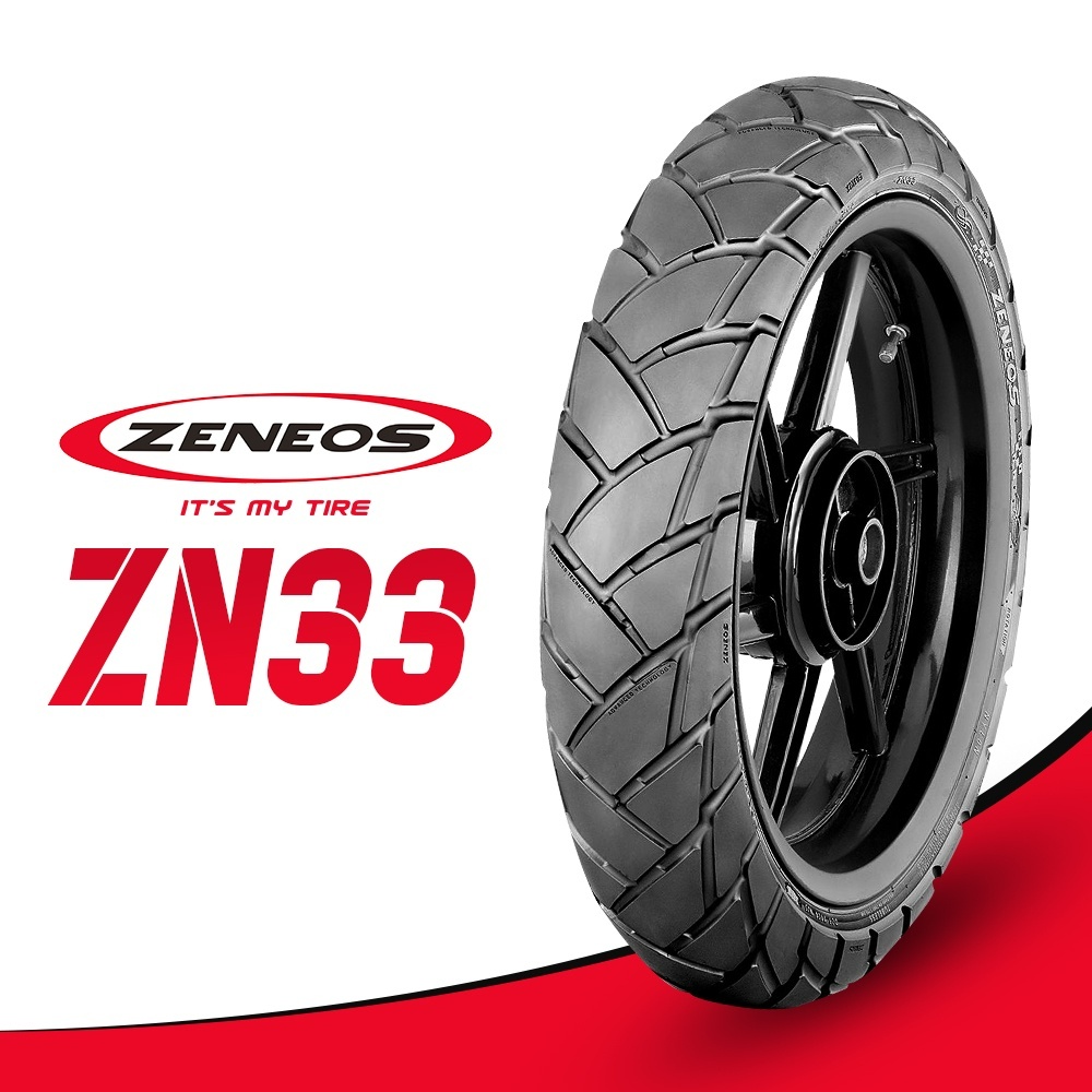 Zeneos TURINO ZN33 150/60-17 Tubeless Motorcycle Tire Scootic Underbone ...