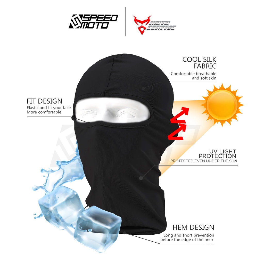 MOTOCENTRIC BALACLAVA MASK 03-MC-0001 / 03-MC-0026 SPEEDMOTO | Shopee ...