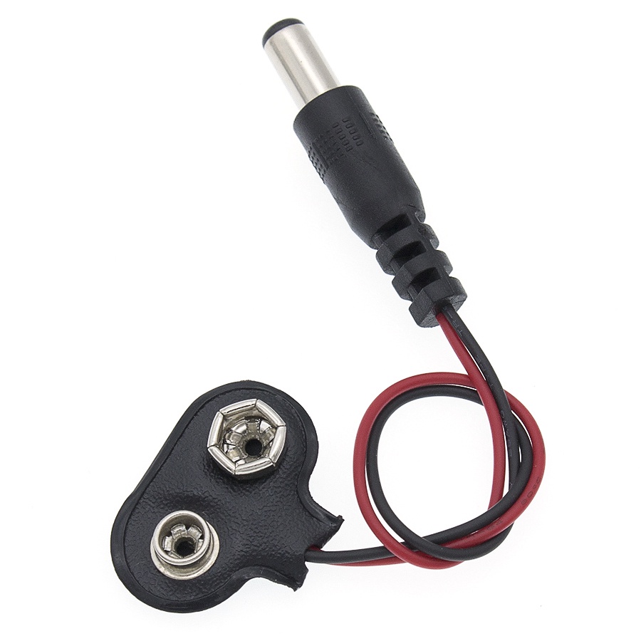 90 DC 9V Battery button power plug for Arduino Mega 2560 1280 UNO R3 ...