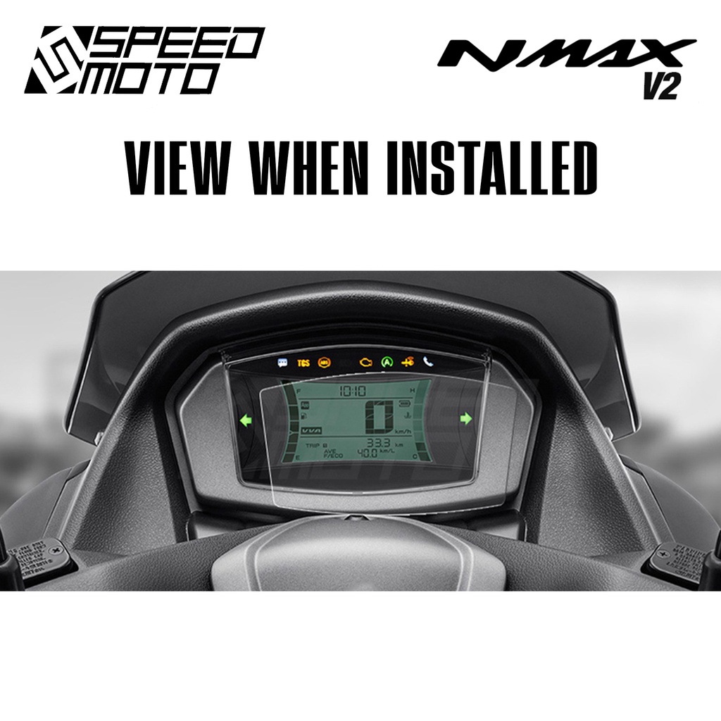 MOKOTO YAMAHA NMAX V2/NMAX V2.1 SPEEDOMETER GAUGE SCREEN PROTECTOR ANTI ...