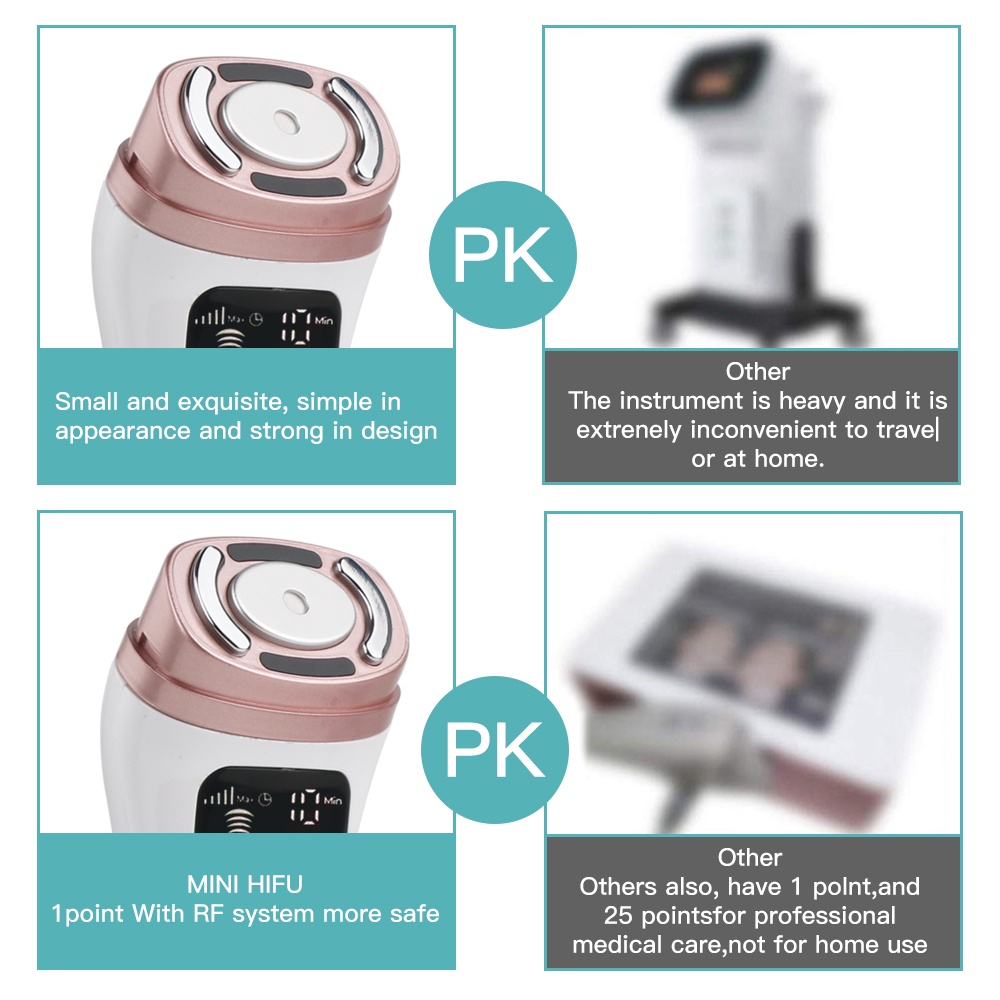 [100% Genuine Ready Stock] Mini HIFU 2.0 V Facial Lifting and Firming ...