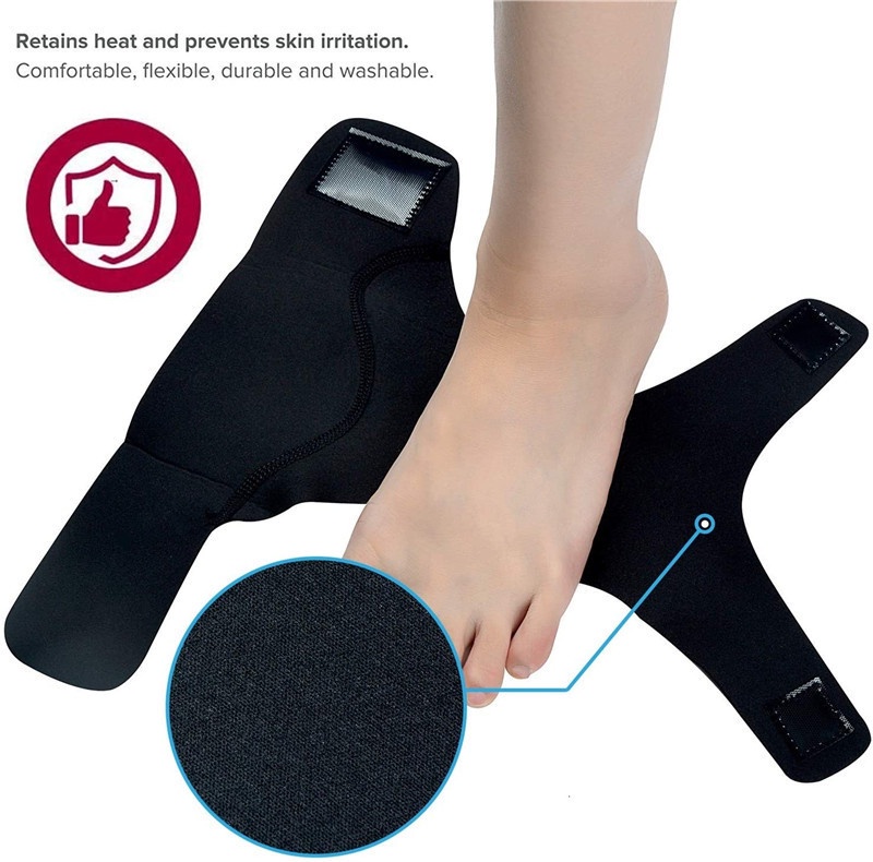 MAXXGYM 1PCS Ankle Stabilizer Brace Tendon Pain Relief Strap Foot ...