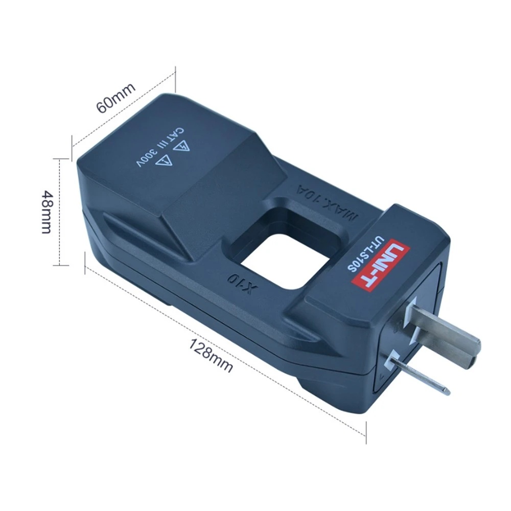 UNI-T AC Line Splitter 3 Pin/2 Pin Digital Clamp Meter Load Bipolar ...