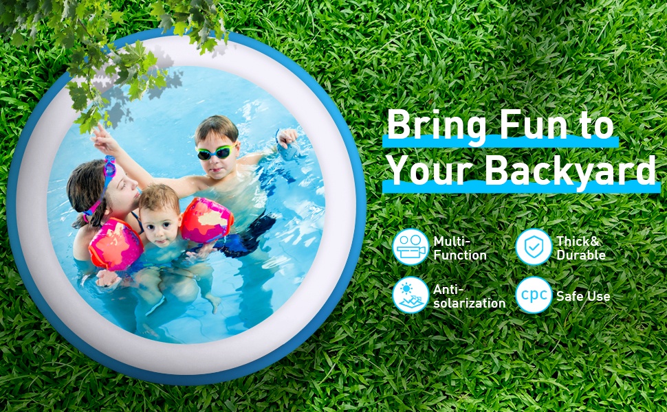 Electric Air Pump Bestway Swimming Pool Adult Kids Family Size ...