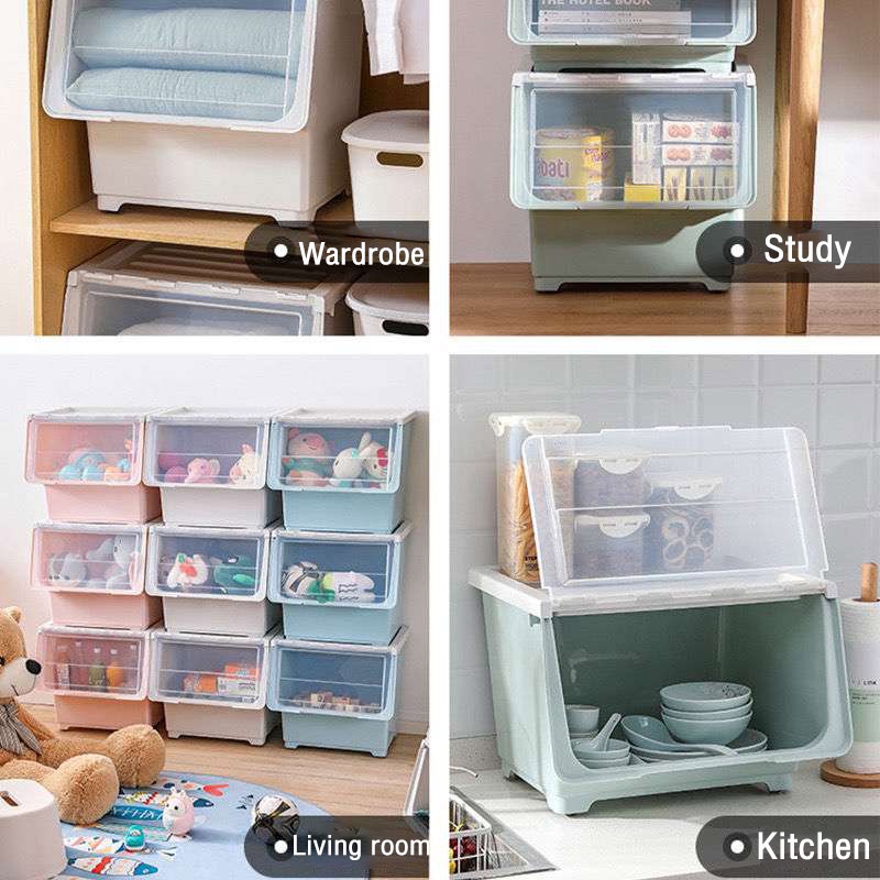 【Fast shipping】 storage box Stackable storage box Plastic ...