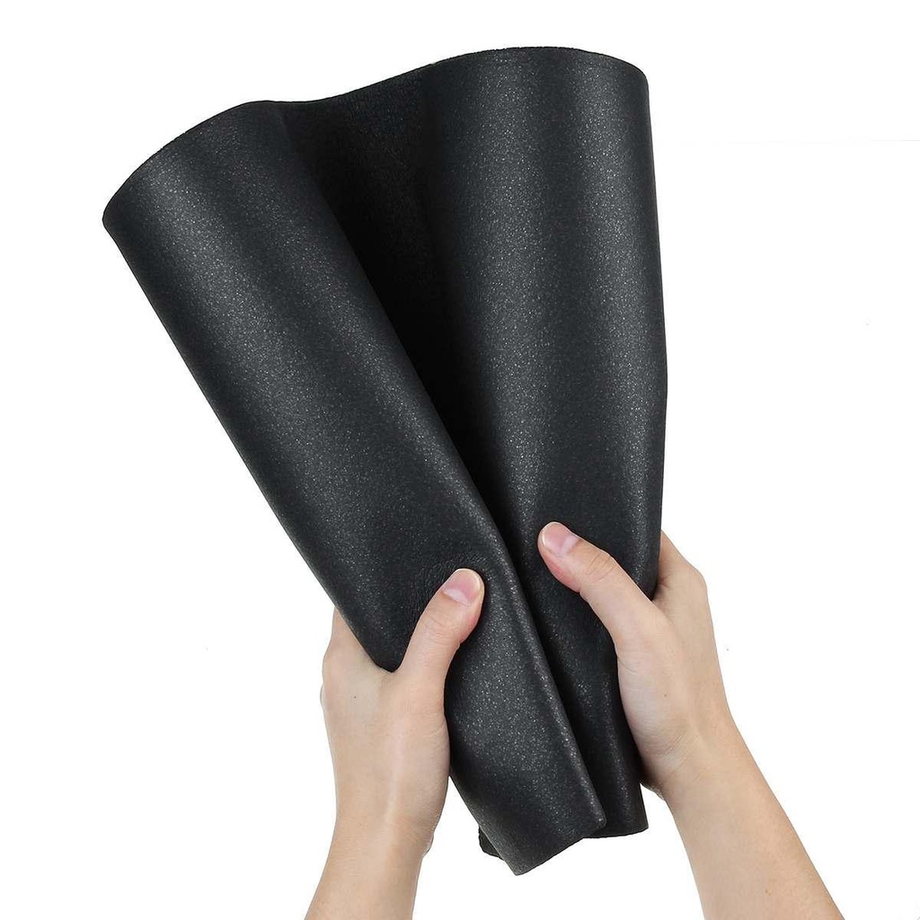 6pcs/12pcs 50*30cm Self Adhesive Car Heat Sound Insulation Rubber Pad ...