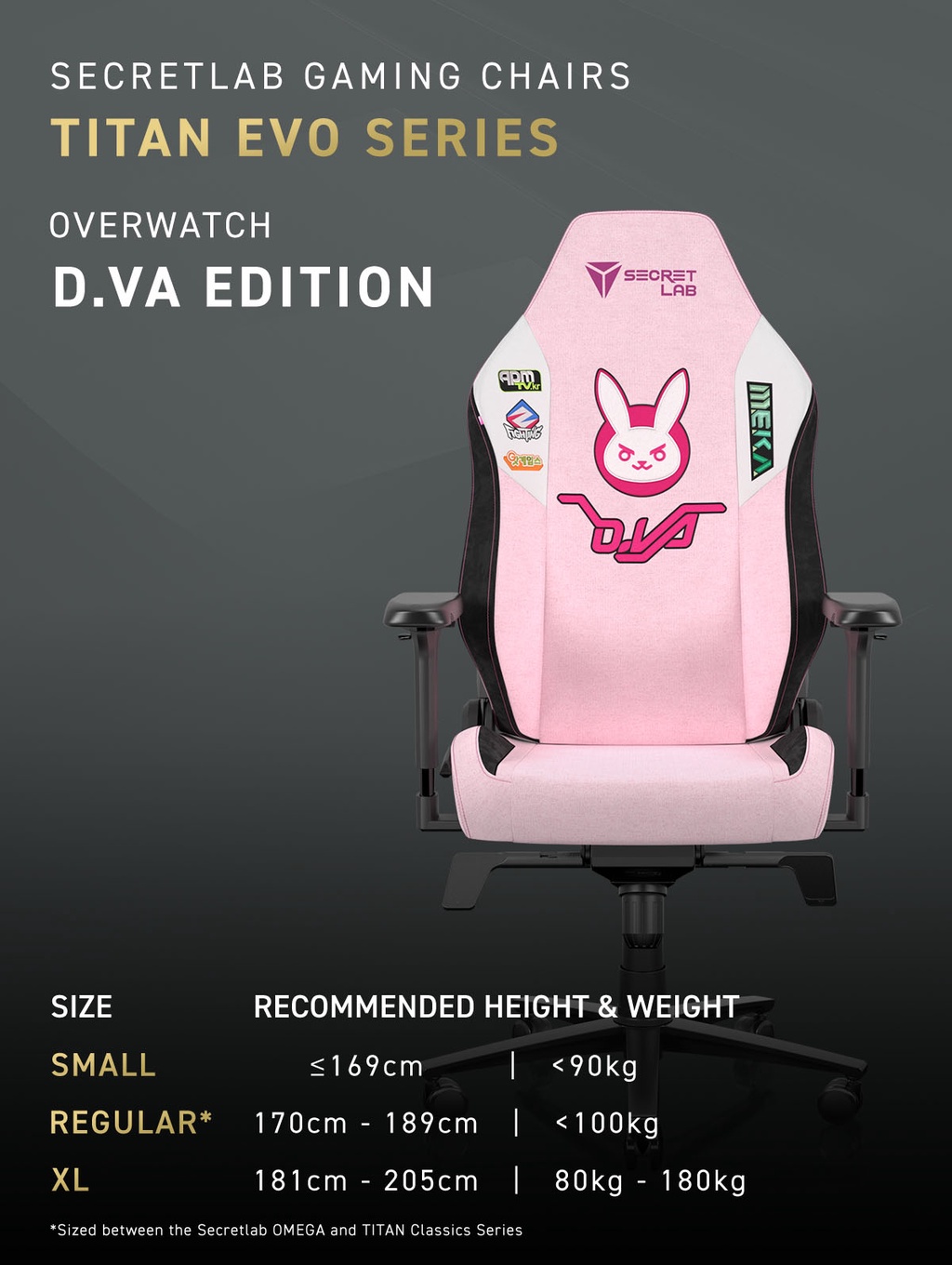Secretlab Titan Evo Gaming Chair D.Va Shopee Philippines