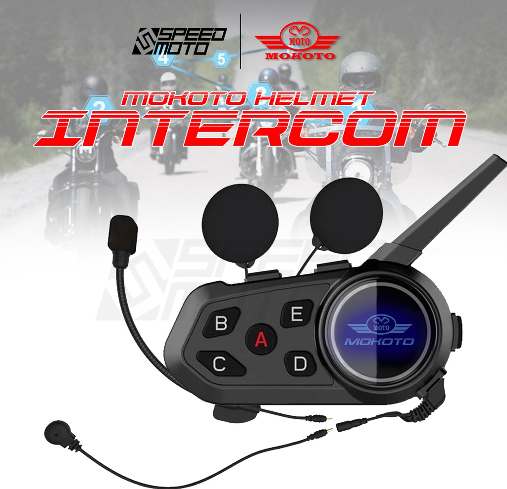 MOKOTO WIRELESS INTERCOM S-6 SPEEDMOTO | Shopee Philippines