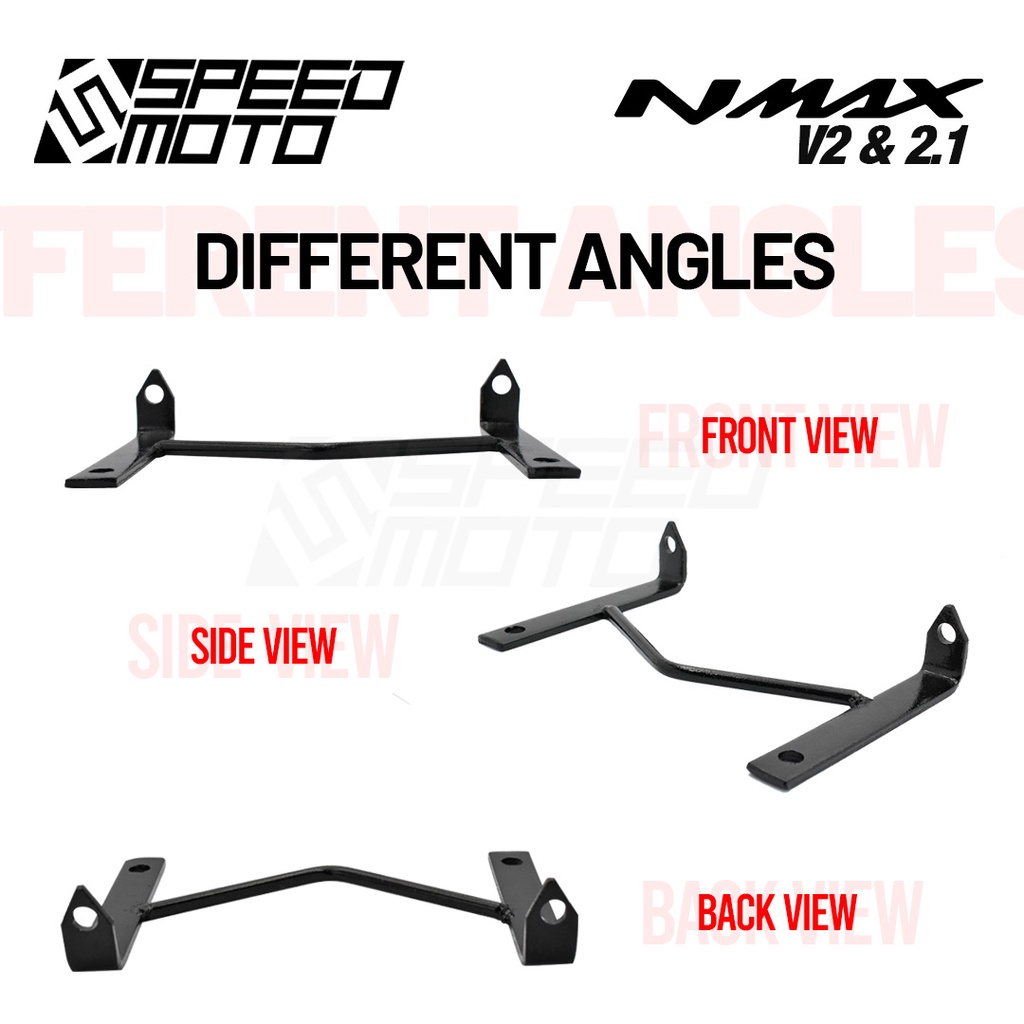 MOKOTO YAMAHA NMAX V2 / NMAX V2.1 MINI DRIVING LIGHT LED BRACKET ...