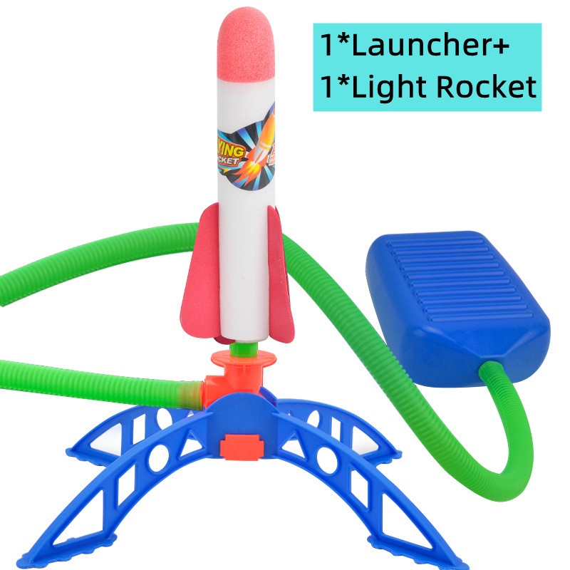 Little Buddy Toy For Kids Rocket Launcher Foam Rockets And Sturdy Stand ...