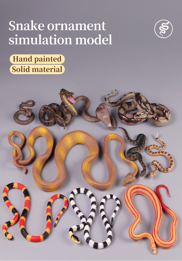 Simulation Insect Model Children's Tricky Toy Animal Python Cobra ...