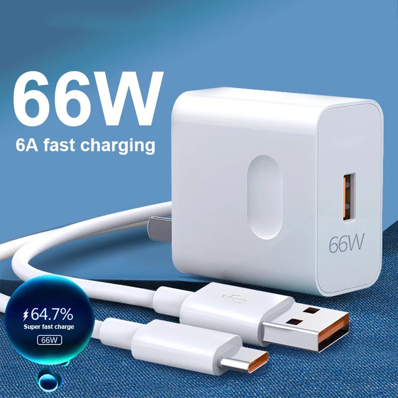 66W fully compatible fast charge 6A to C type Android USB data cable ...
