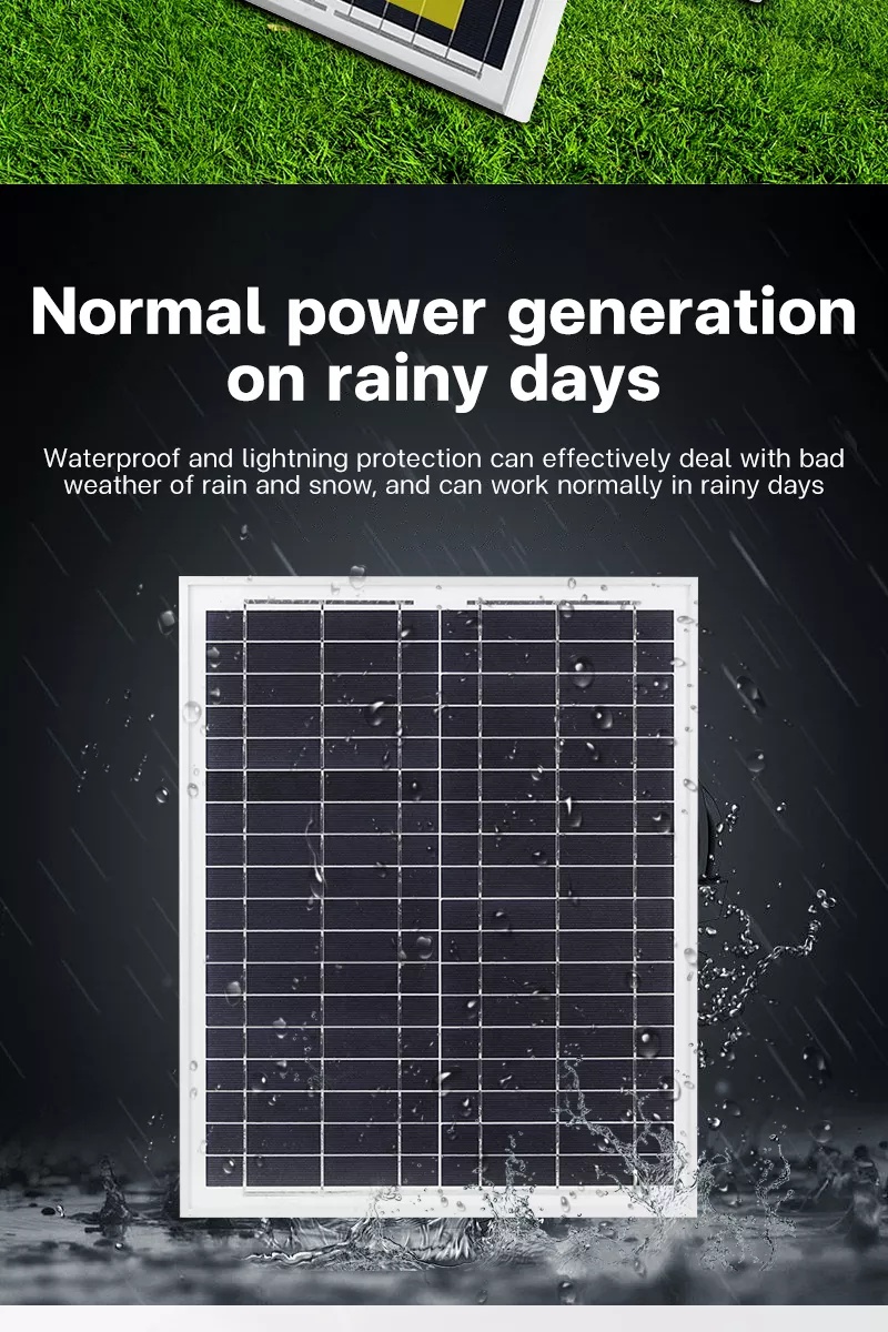 30W Solar Panel 18Volt Pv Monocrystalline Silicon Solar Cell Panel ...