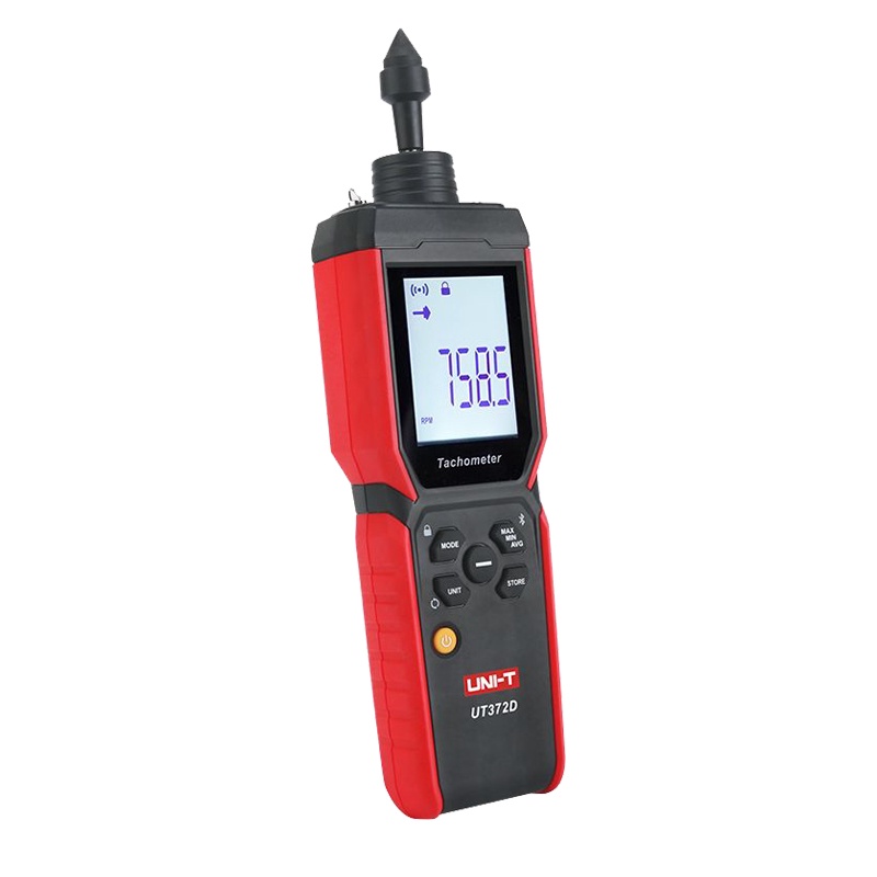 UNI-T UT372D 2-in-1 Intelligent Digital Tachometer; Contact and Non ...