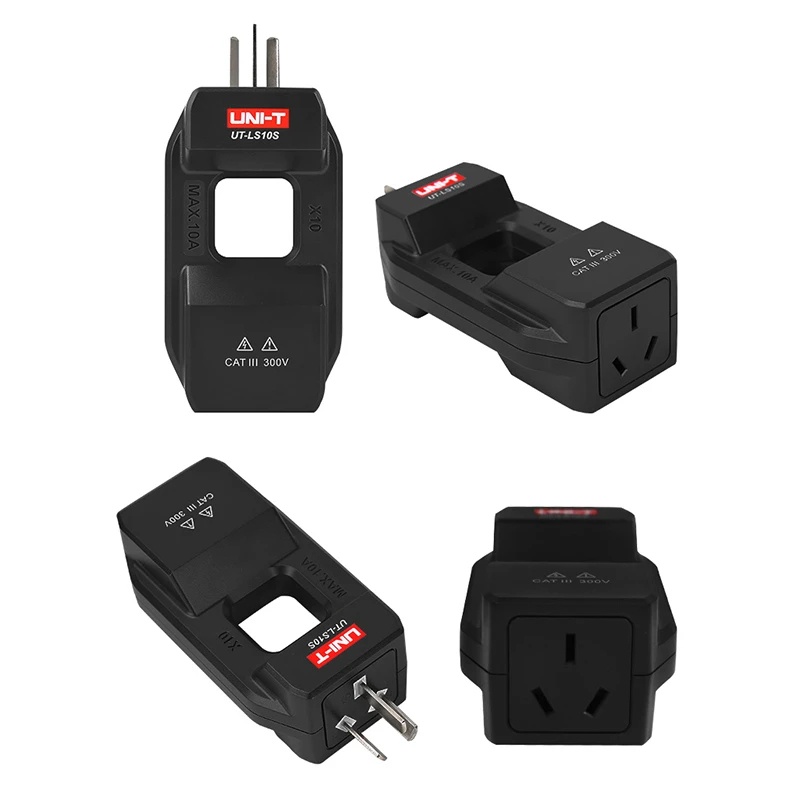 UNI-T AC Line Splitter 3 Pin/2 Pin Digital Clamp Meter Load Bipolar ...